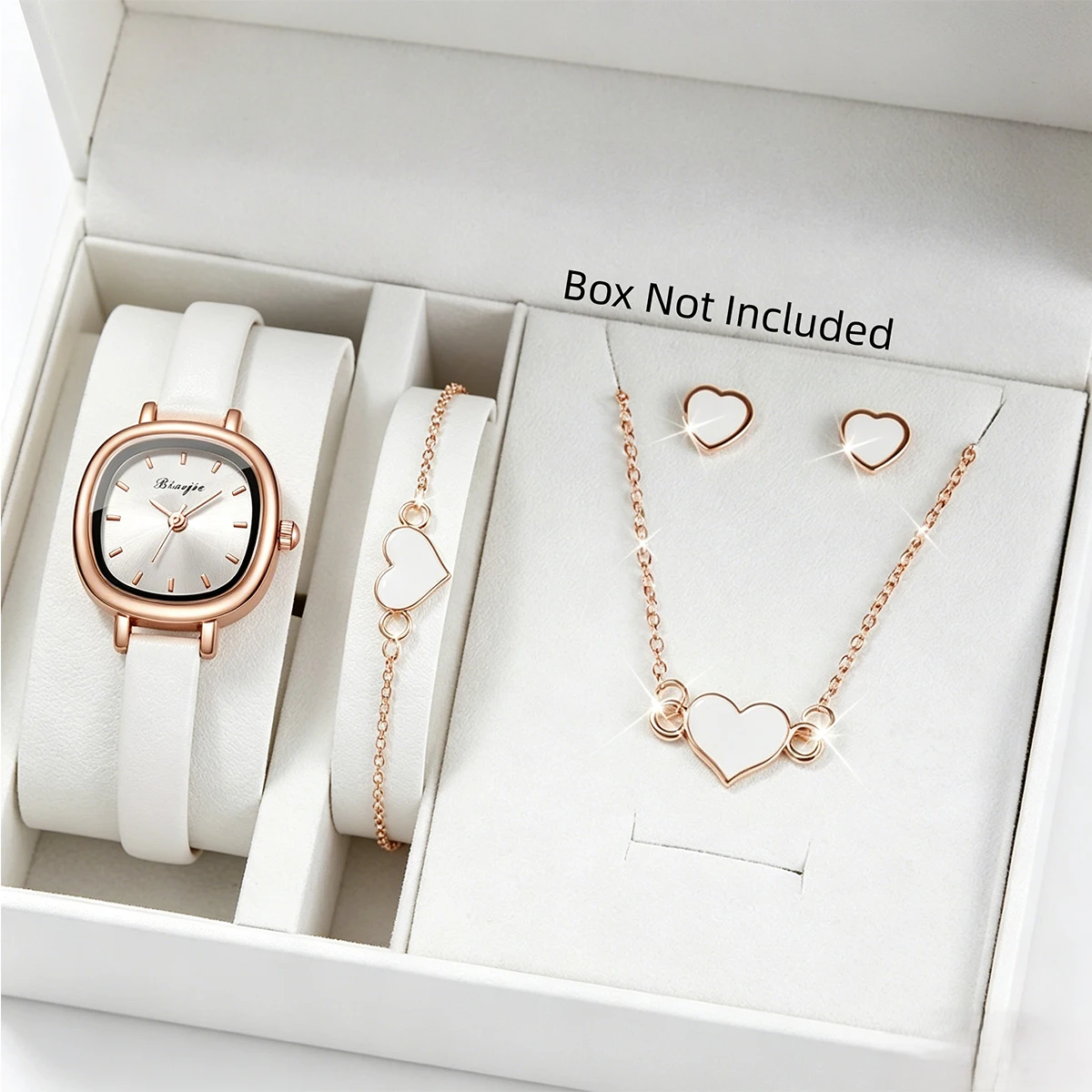 Fine Jewelry Watches Women - 5 adet moda kare kadran kadın