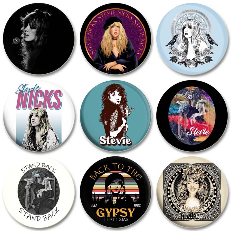 Nick'S Jewelry & Watches Reviews - 29 stil steve Nicks 32/44/58mm broş