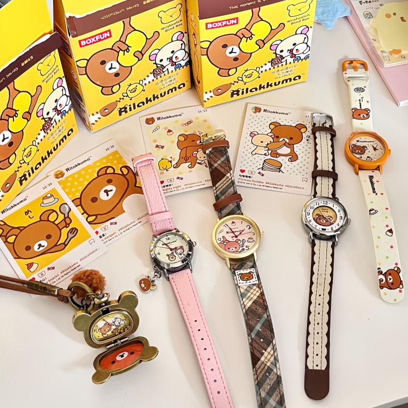 Moments Watches & Jewelry Burlington Reviews - Yeni Orijinal Rilakkuma Gizemli Kutu Saatleri