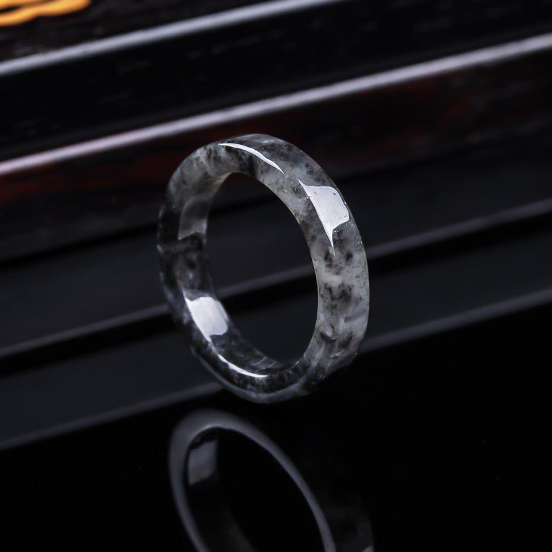 Jewelry & Watches Spółka Z Ograniczoną Odpowiedzialnością - Doğal A sınıfı Burma siyah yeşim