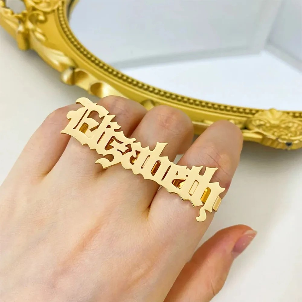 Özel Ad Yüzük Kadın Knuckle Bü - Statement Cocktail Ring incelemesi ve fiyatı