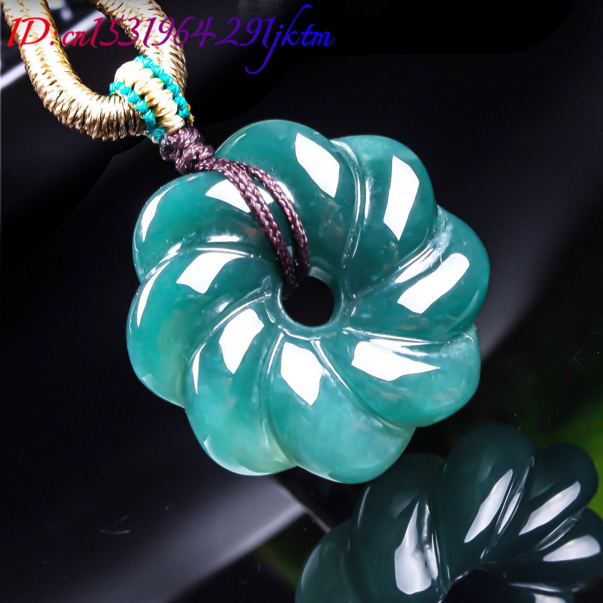 Doğal Birman Yeşim Taşı Çiçek  - Jewelry & Watches Spółka Z Ograniczoną Odpowiedzialnością incelemesi ve fiyatı