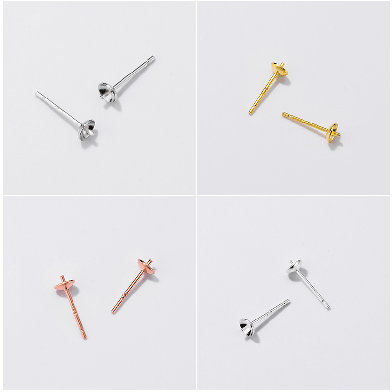 S925 Gümüş Küpe Taban Ayarı Pi - Pearl Stud Earrings incelemesi ve fiyatı
