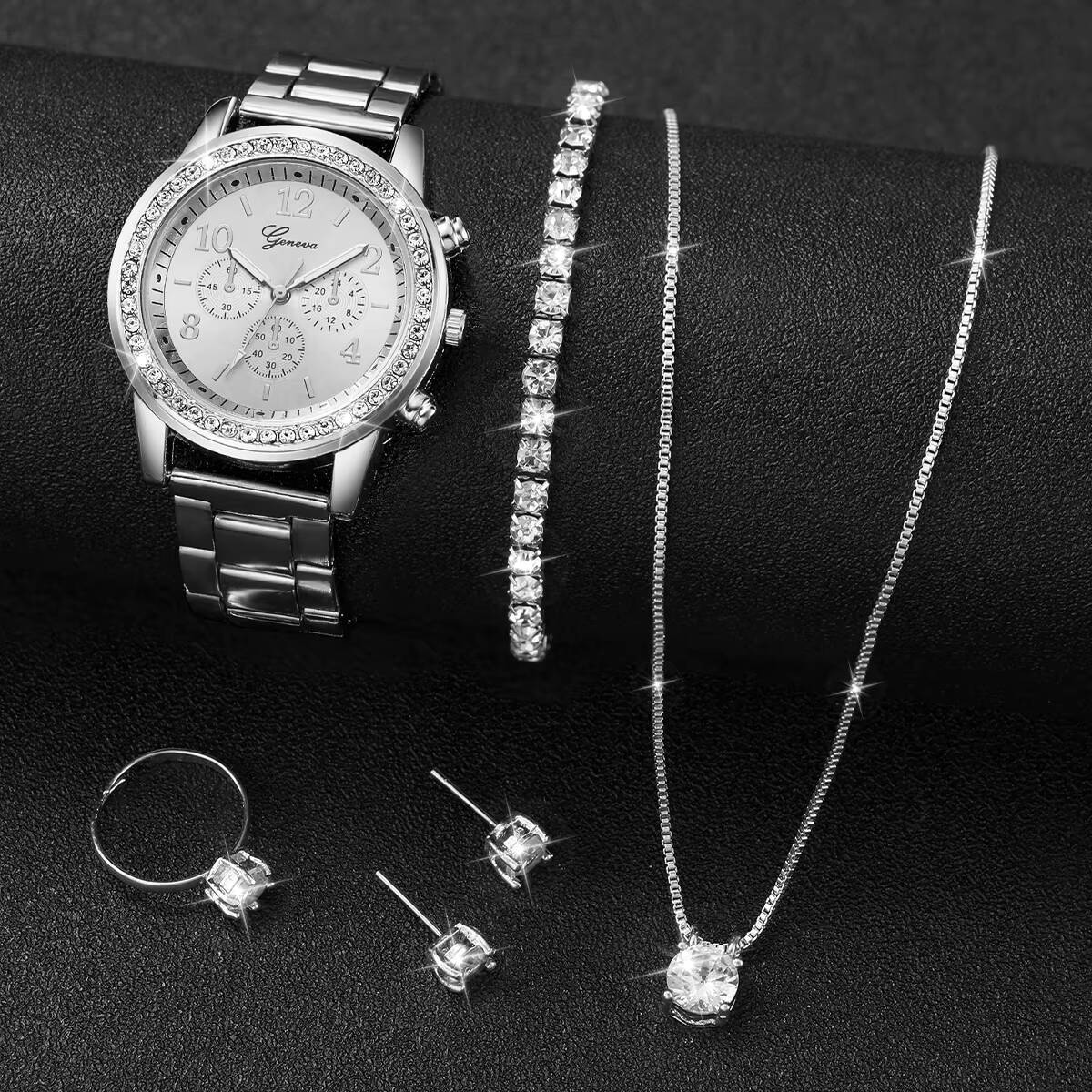 6 adet/takım moda taklidi kadı - Jewelry Like Watches incelemesi ve fiyatı