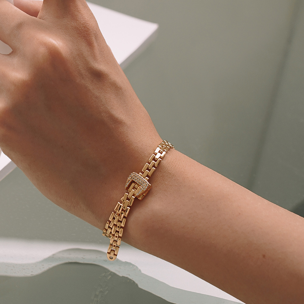 Pirinç 18K altın saat kayışı d - Fine Jewelry Watches Women incelemesi ve fiyatı