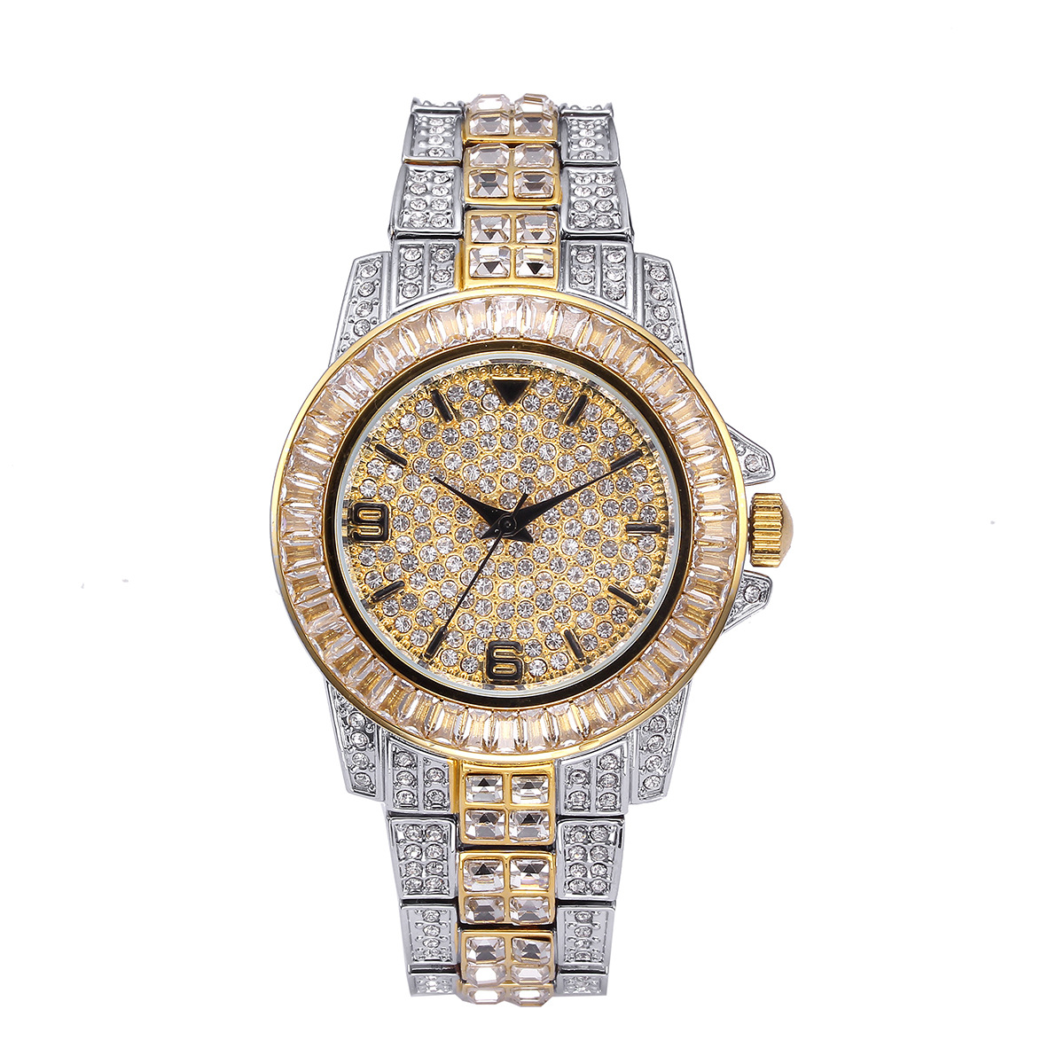 Lüks Tam Taş Kuvars Saatler Er - Jewelry Bracelet Watches incelemesi ve fiyatı