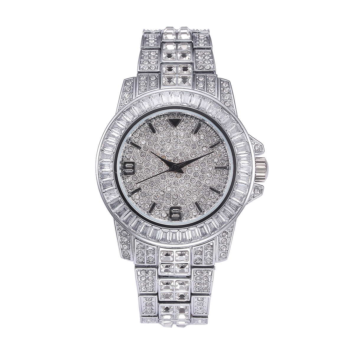 Lüks Tam Taş Kuvars Saatler Er - Jewelry Bracelet Watches incelemesi ve fiyatı