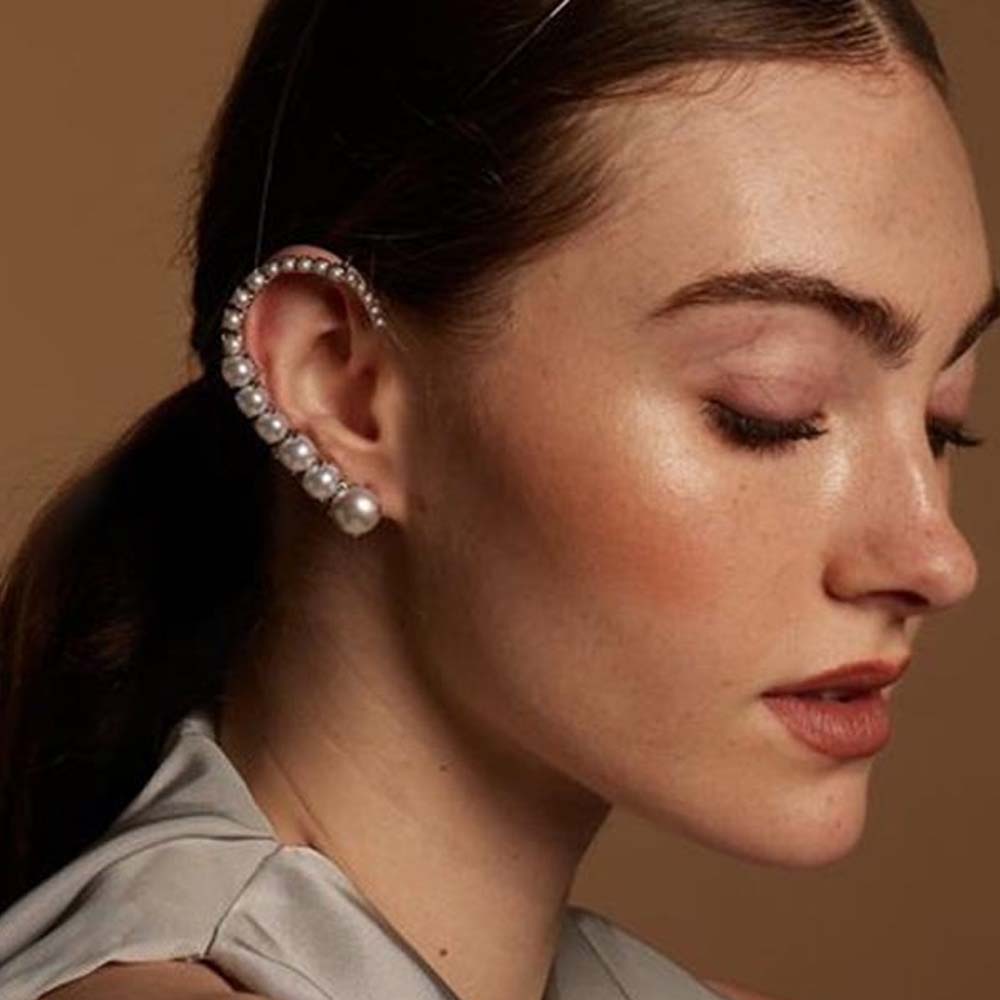 Stonefans inci kulak klipleri  - Pearl Stud Earrings incelemesi ve fiyatı