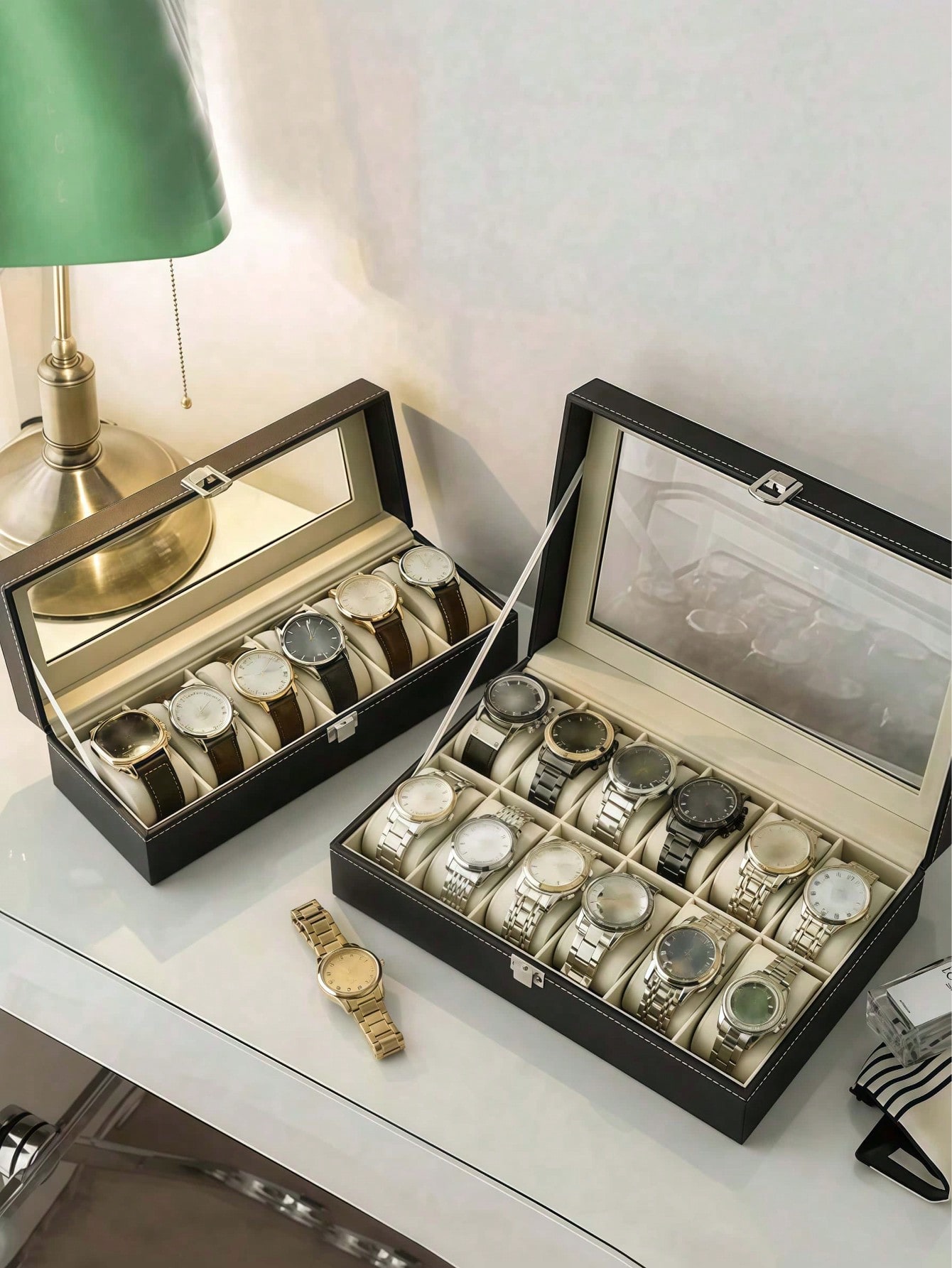 Kilitli Deri Saat Kutusu, Büyü - Jewelry Like Watches incelemesi ve fiyatı