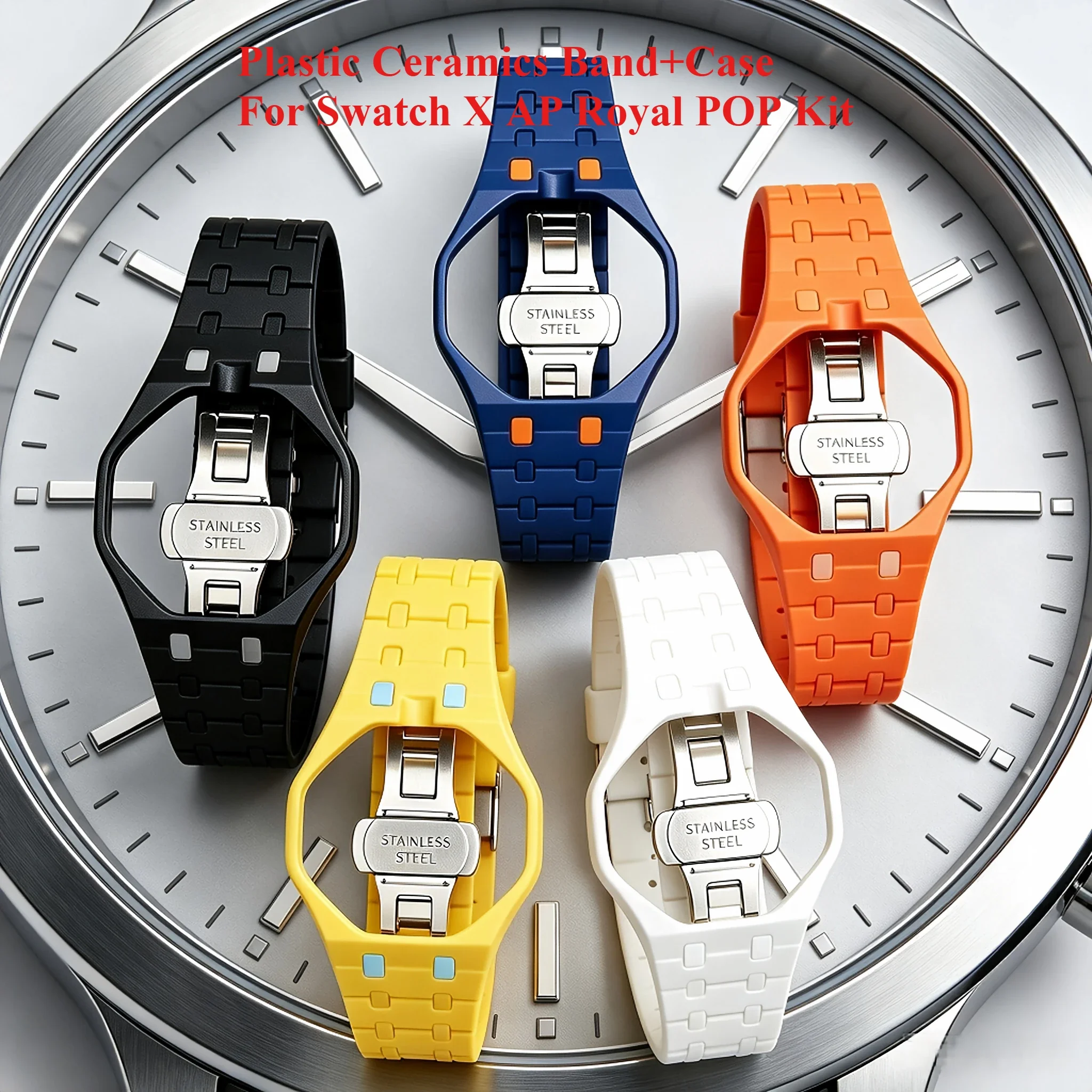 Swatch X AP Royal POP Plastik  - Jewelry Bracelet Watches incelemesi ve fiyatı
