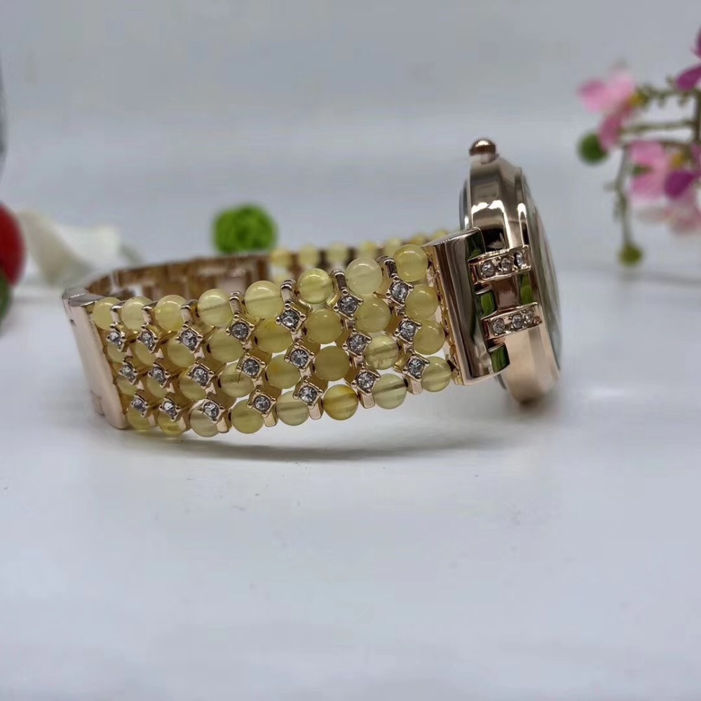 Doğal Amber Taş Boncuk Bilezik - Fine Jewelry Watches Women incelemesi ve fiyatı