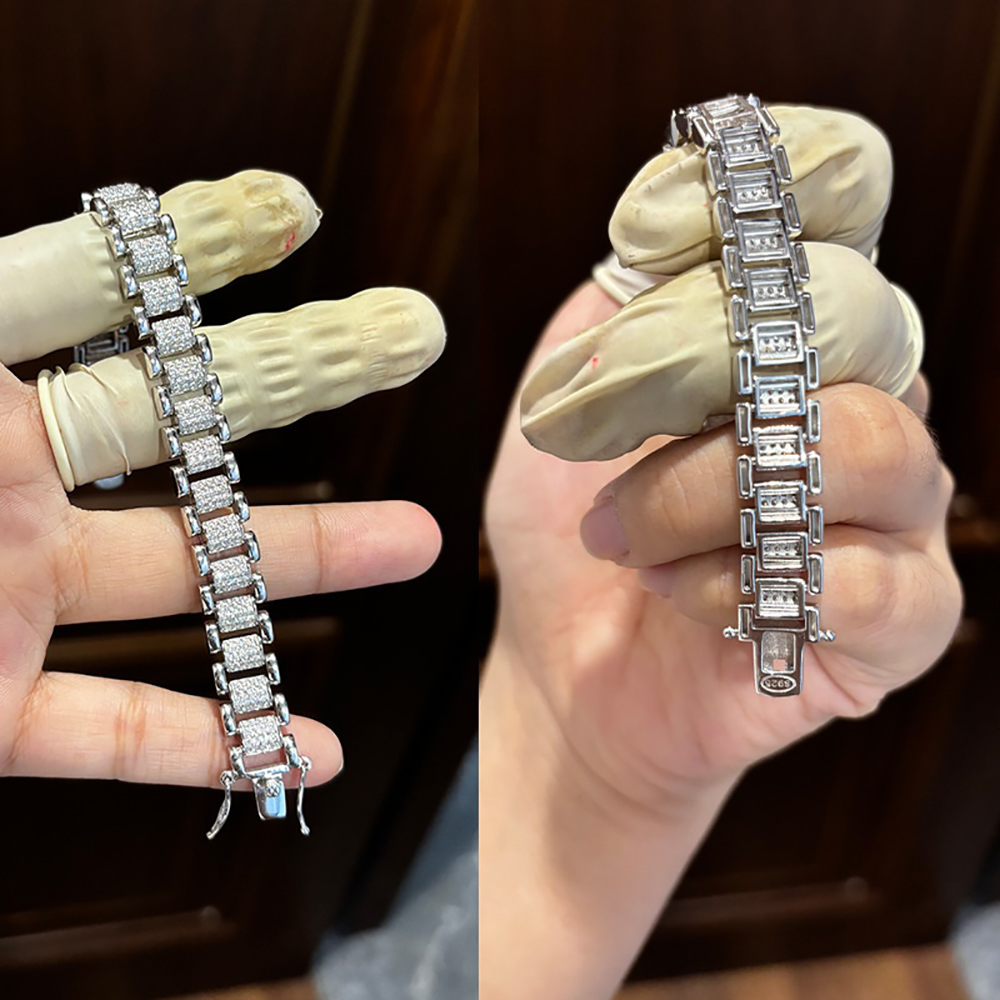 TEMGF Tam Mozanit Bilezik 8mm  - Fine Jewelry Watches Women incelemesi ve fiyatı