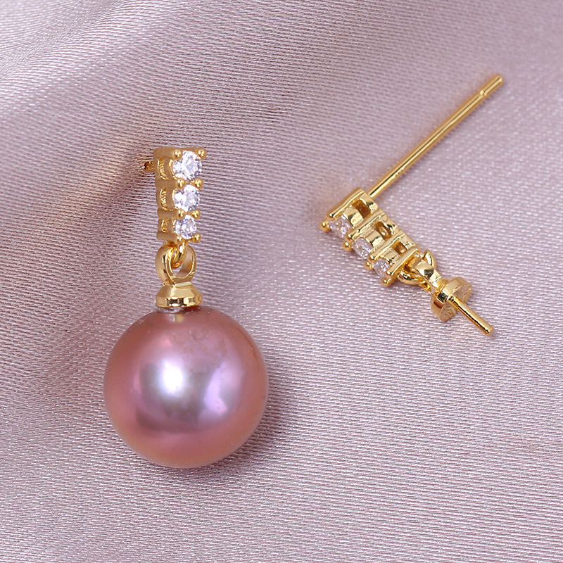 Yerli Bakır 14K Altın, Prenses - Pearl Stud Earrings incelemesi ve fiyatı