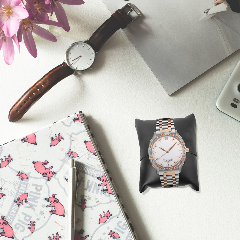 12 Adet Saat Teşhir Yastığı PU - Jewelry Bracelet Watches incelemesi ve fiyatı