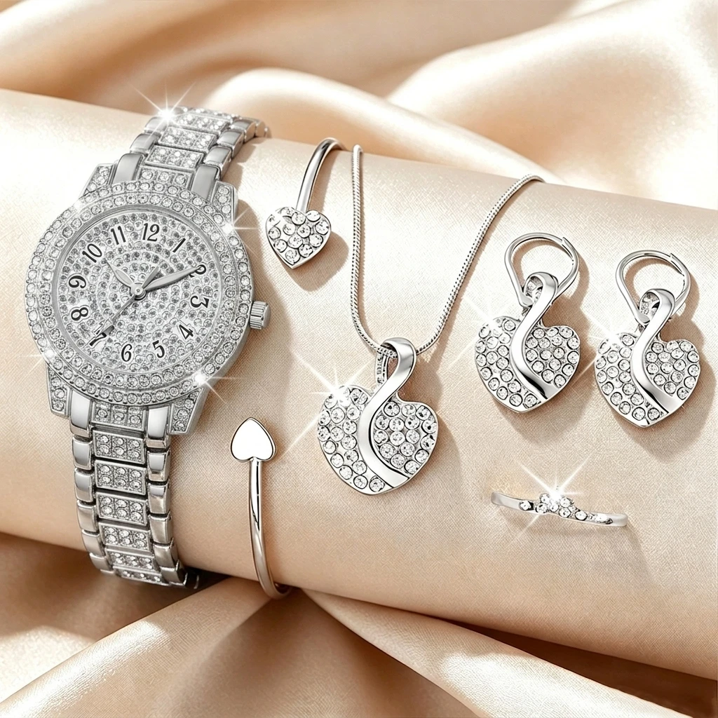 6 adet moda taklidi kadın izle - Jewelry Like Watches incelemesi ve fiyatı