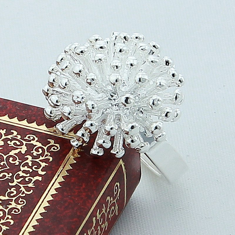 5-10 Beden 925 Ayar Gümüş Çiçe - Statement Cocktail Ring incelemesi ve fiyatı