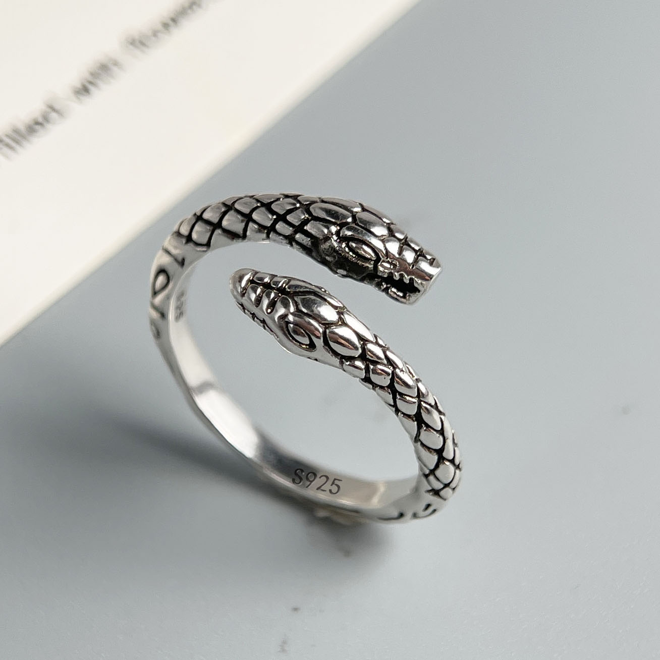 Kadınlar için 925 ayar gümüş y - Statement Cocktail Ring incelemesi ve fiyatı