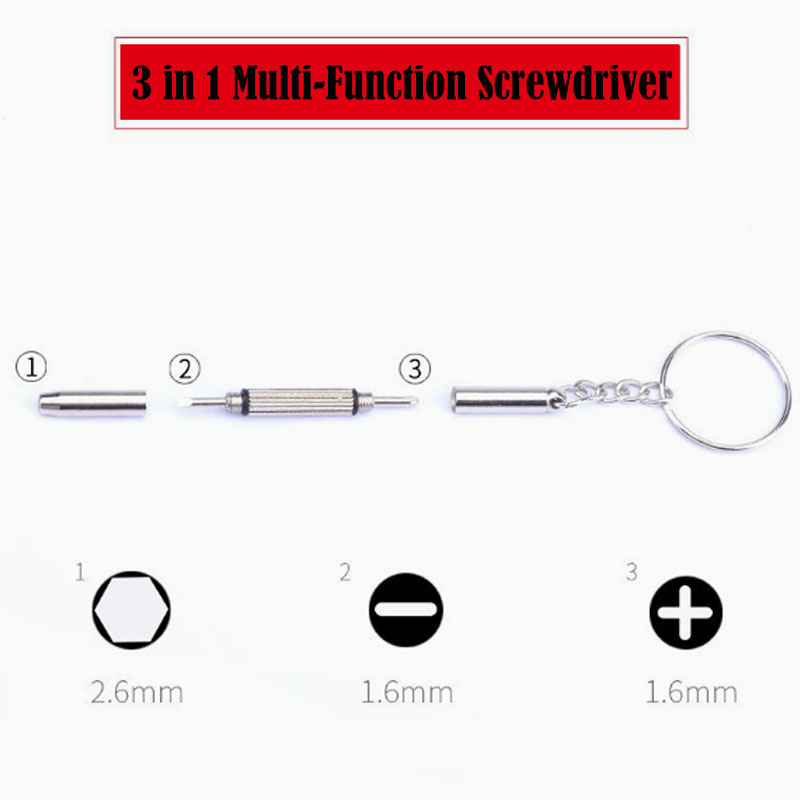 3 In 1 Gözlük Tornavida Gözlük - Watch Repair Tool Kit incelemesi ve fiyatı