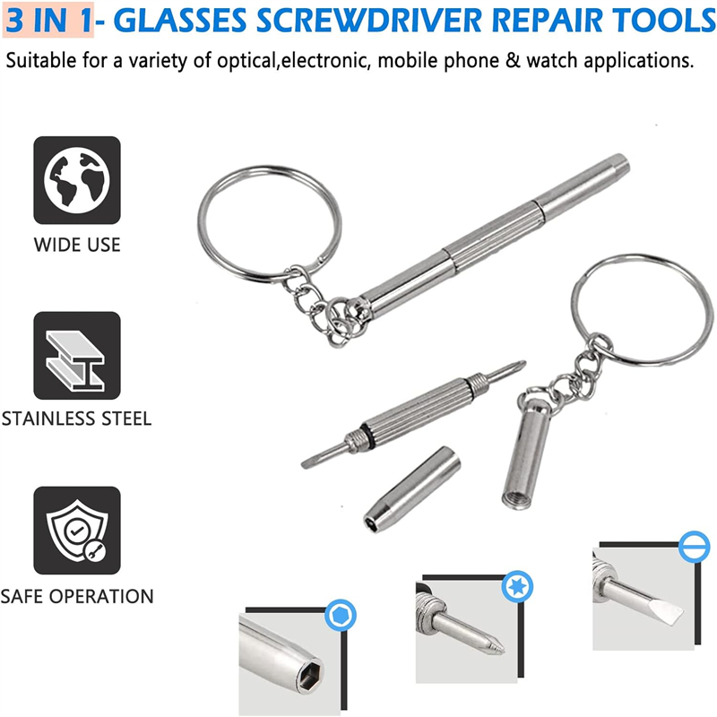 Mini El Gözlük Tornavidalar 3' - Watch Repair Tool Kit incelemesi ve fiyatı
