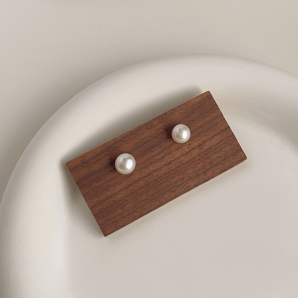 DIY aksesuarları Kişilik küçük - Pearl Stud Earrings incelemesi ve fiyatı