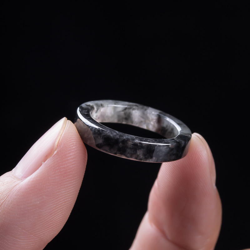 Doğal A sınıfı Burma siyah yeş - Jewelry & Watches Spółka Z Ograniczoną Odpowiedzialnością incelemesi ve fiyatı